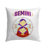 Gemini Outdoor Pillow | Zodiac Series 1 - Beyond T-shirts